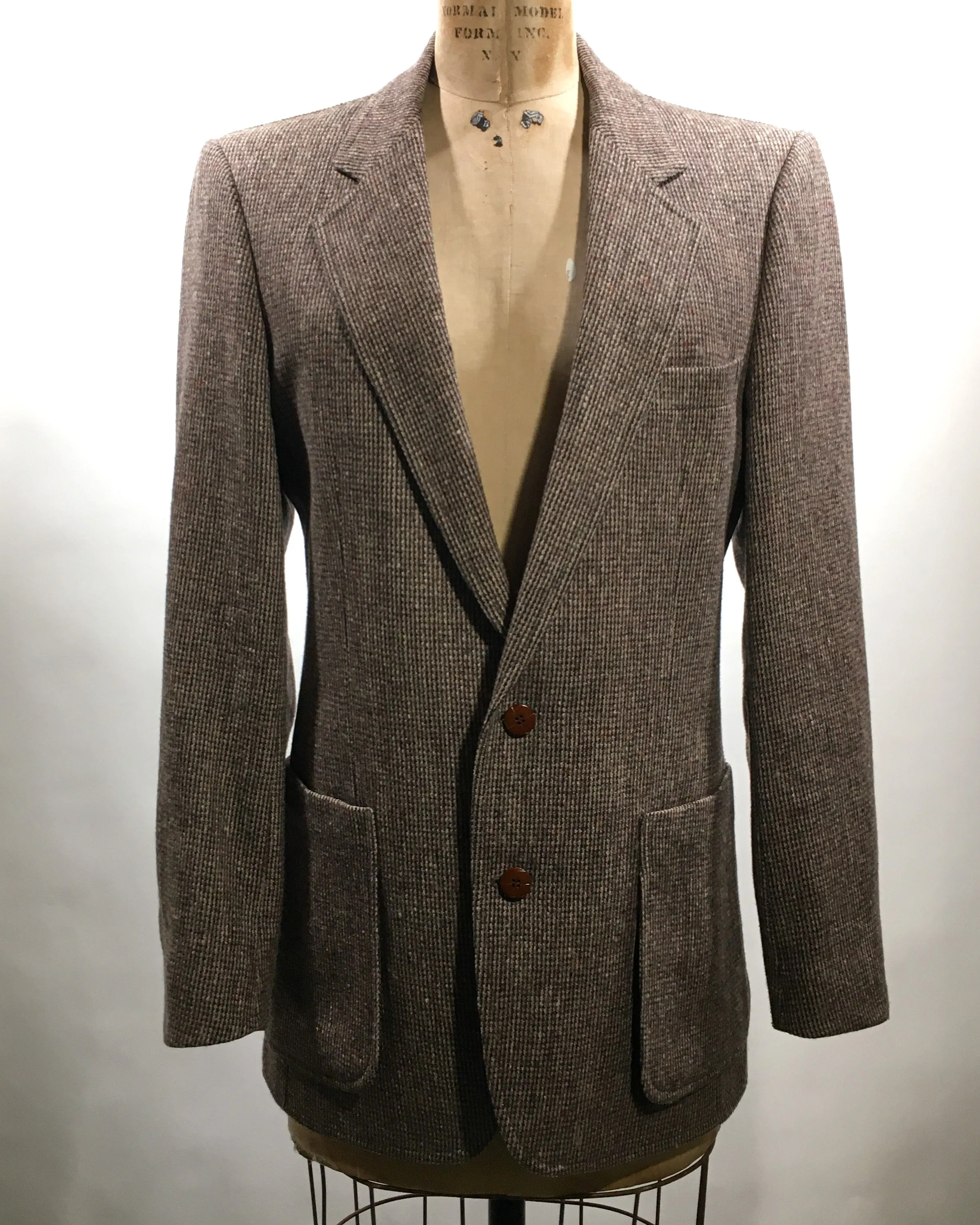 1970's Yves Saint Laurent Tweed Blazer