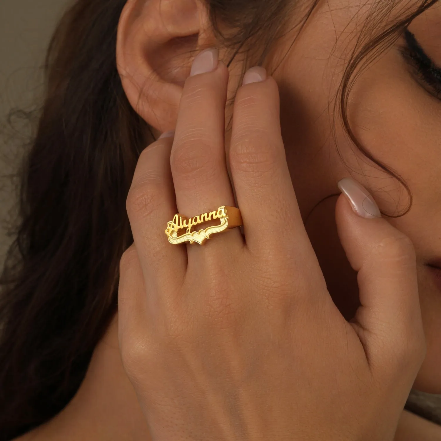3D Name Ring