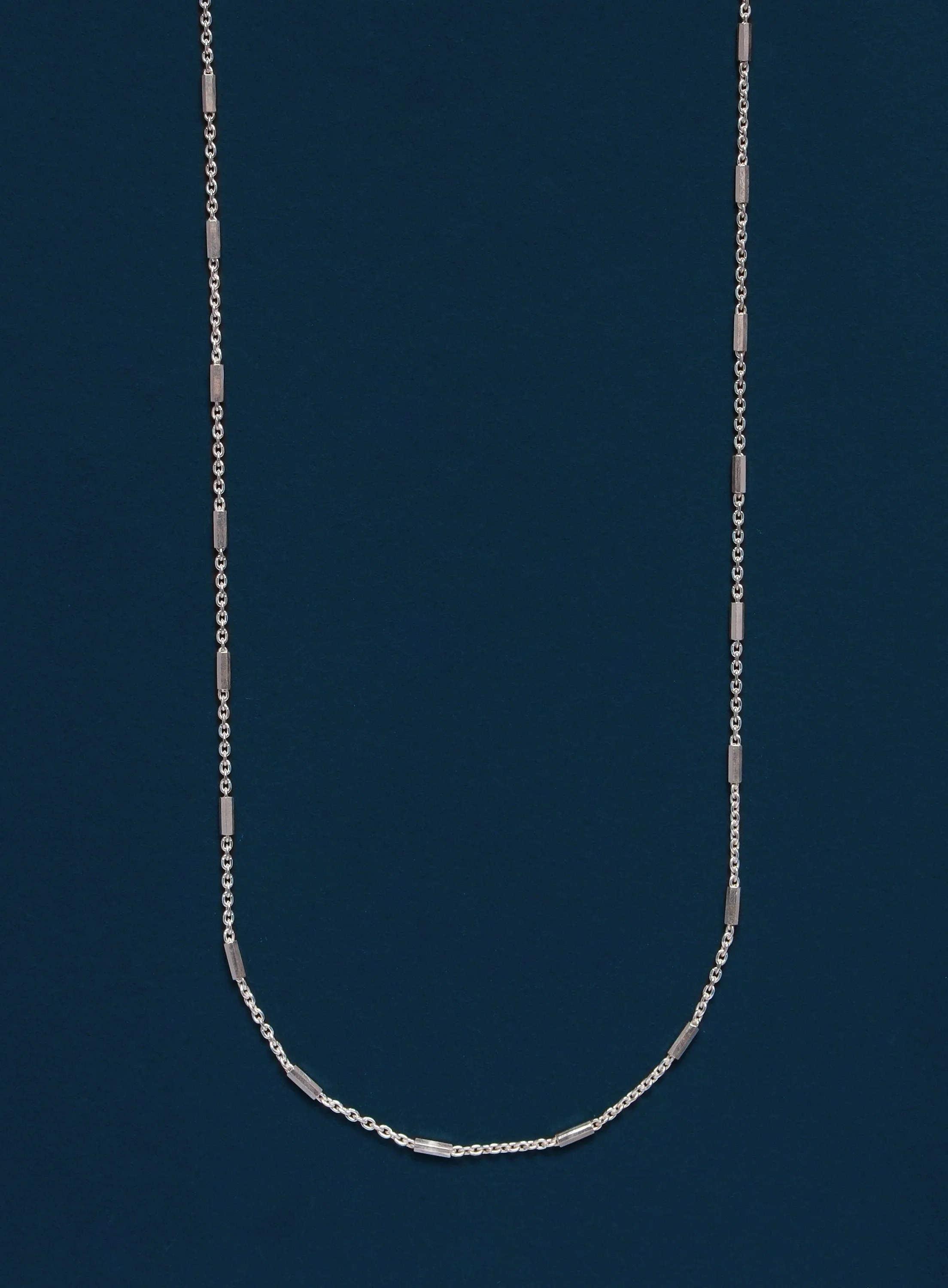 925 Sterling Silver Minimalist Satellite Chain Necklace