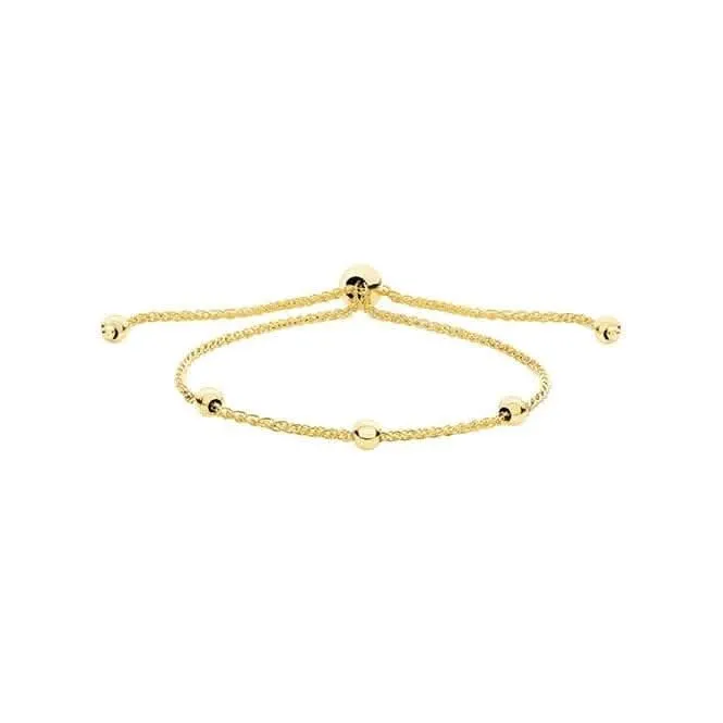 9ct Yellow Gold Pull Bracelet BR571