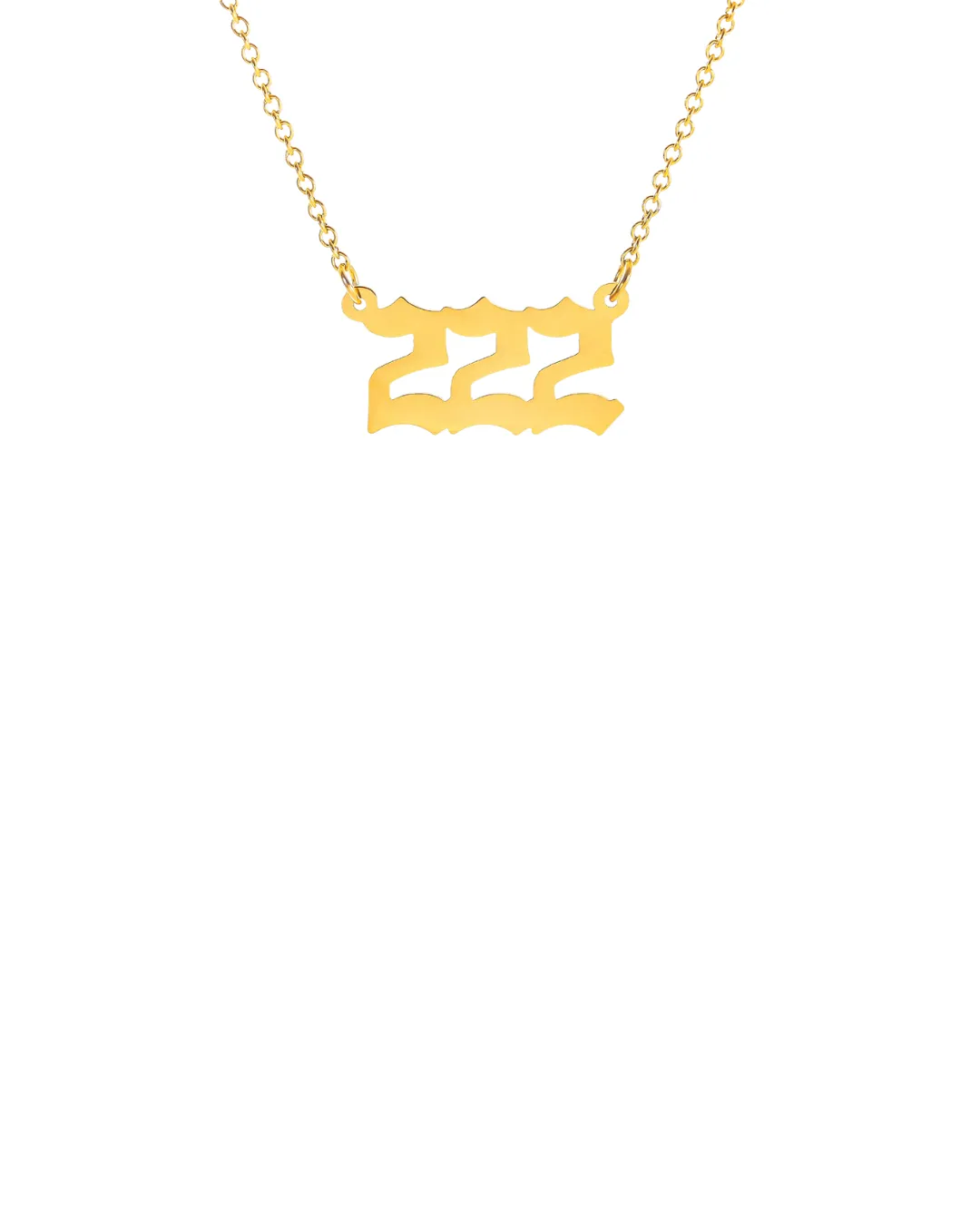 Angel Numbers Necklace