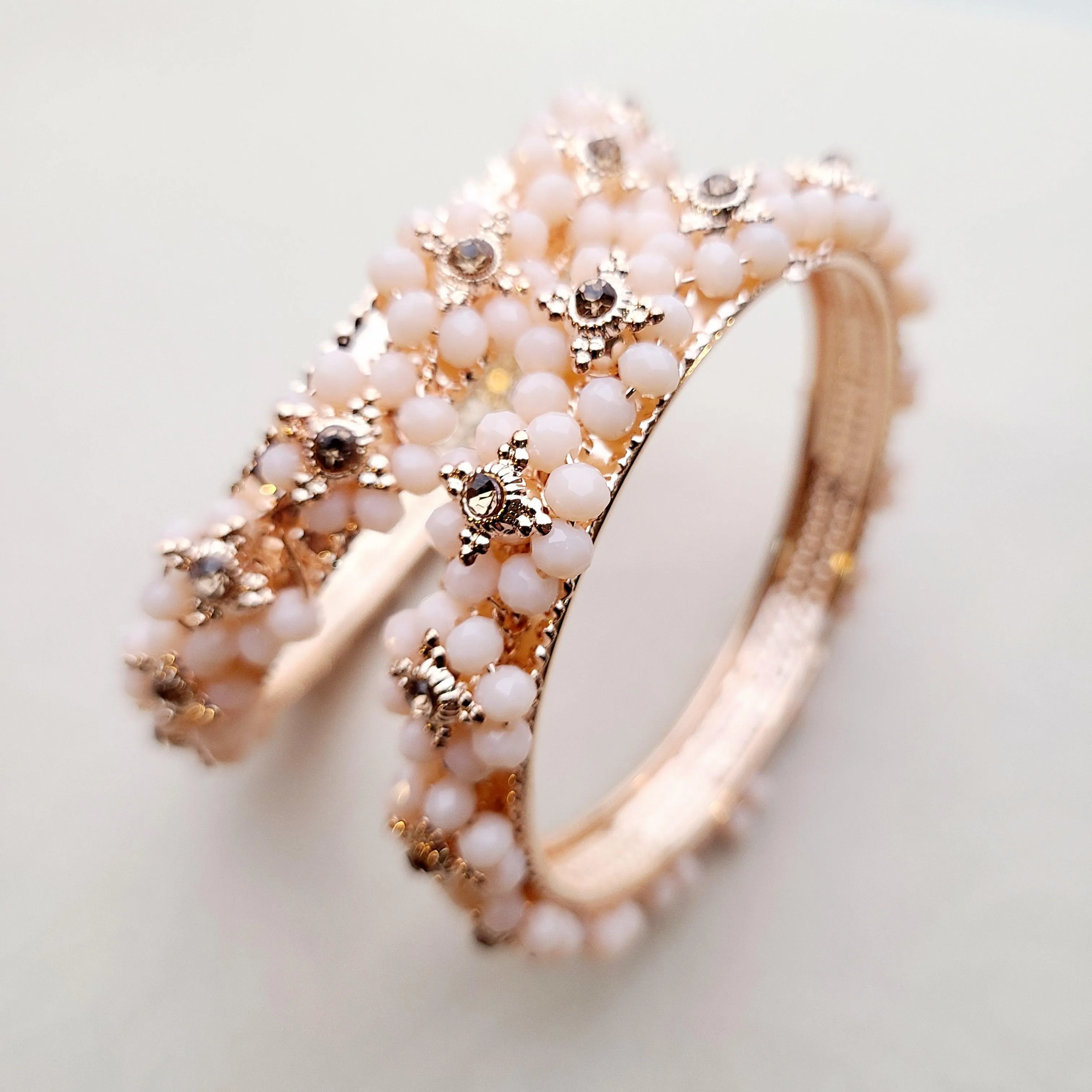 Arora - blush Bangles