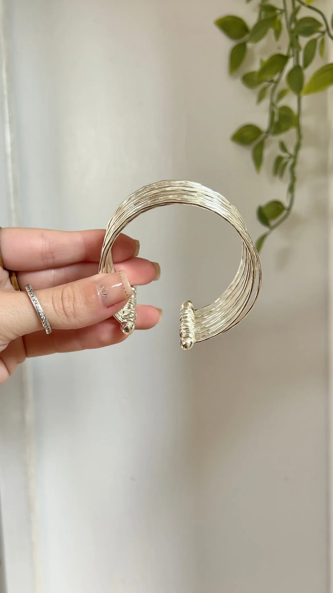 Becalmed • Silver Bangle Cuff
