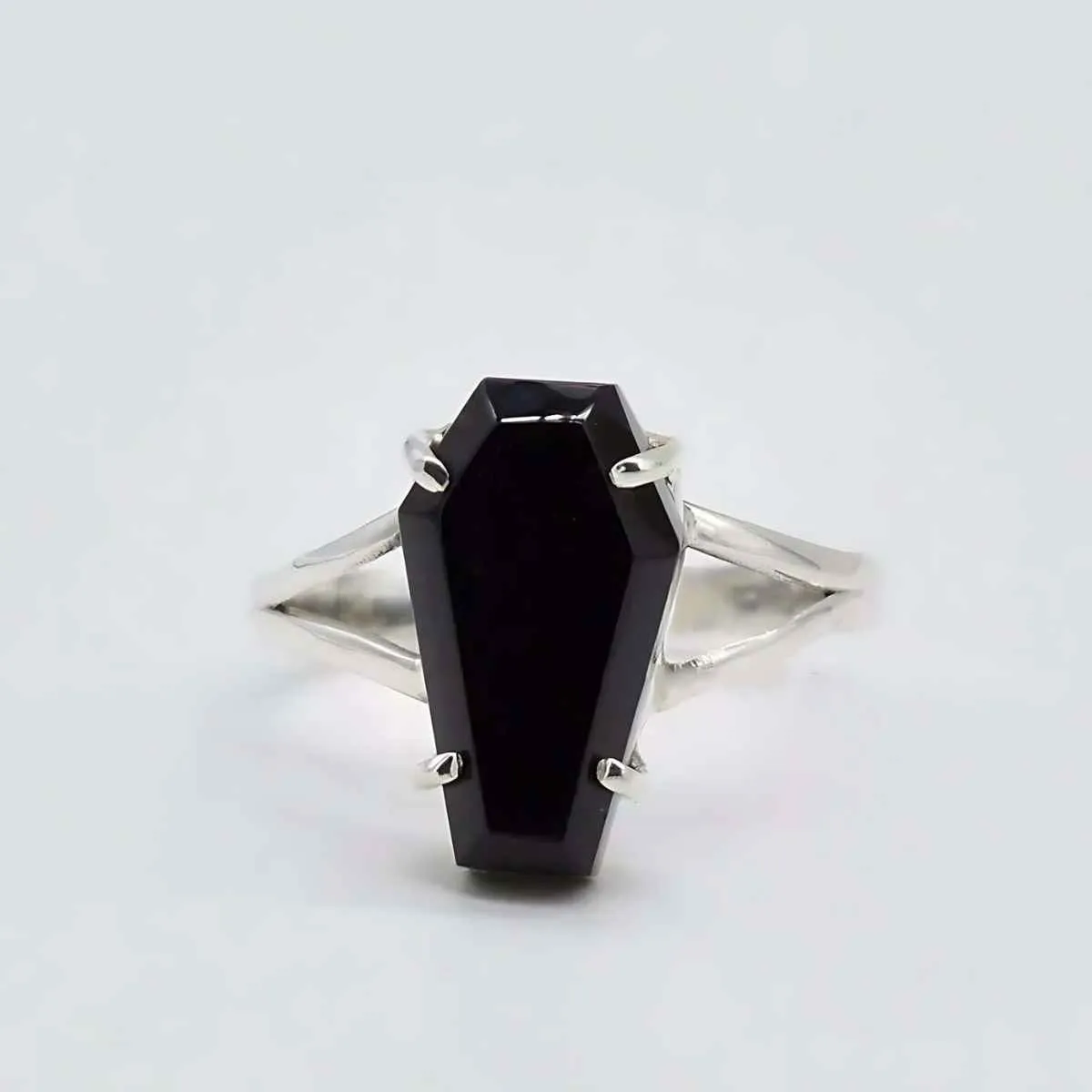 Black Coffin Ring