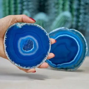 Blue Agate Slice
