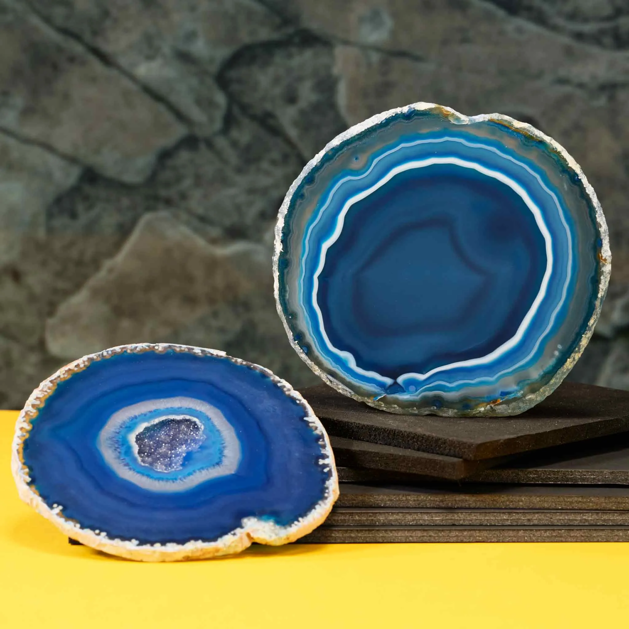 Blue Agate Slice