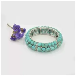 Blue Bella The Turquoise Sophistication Stretch Bracelet
