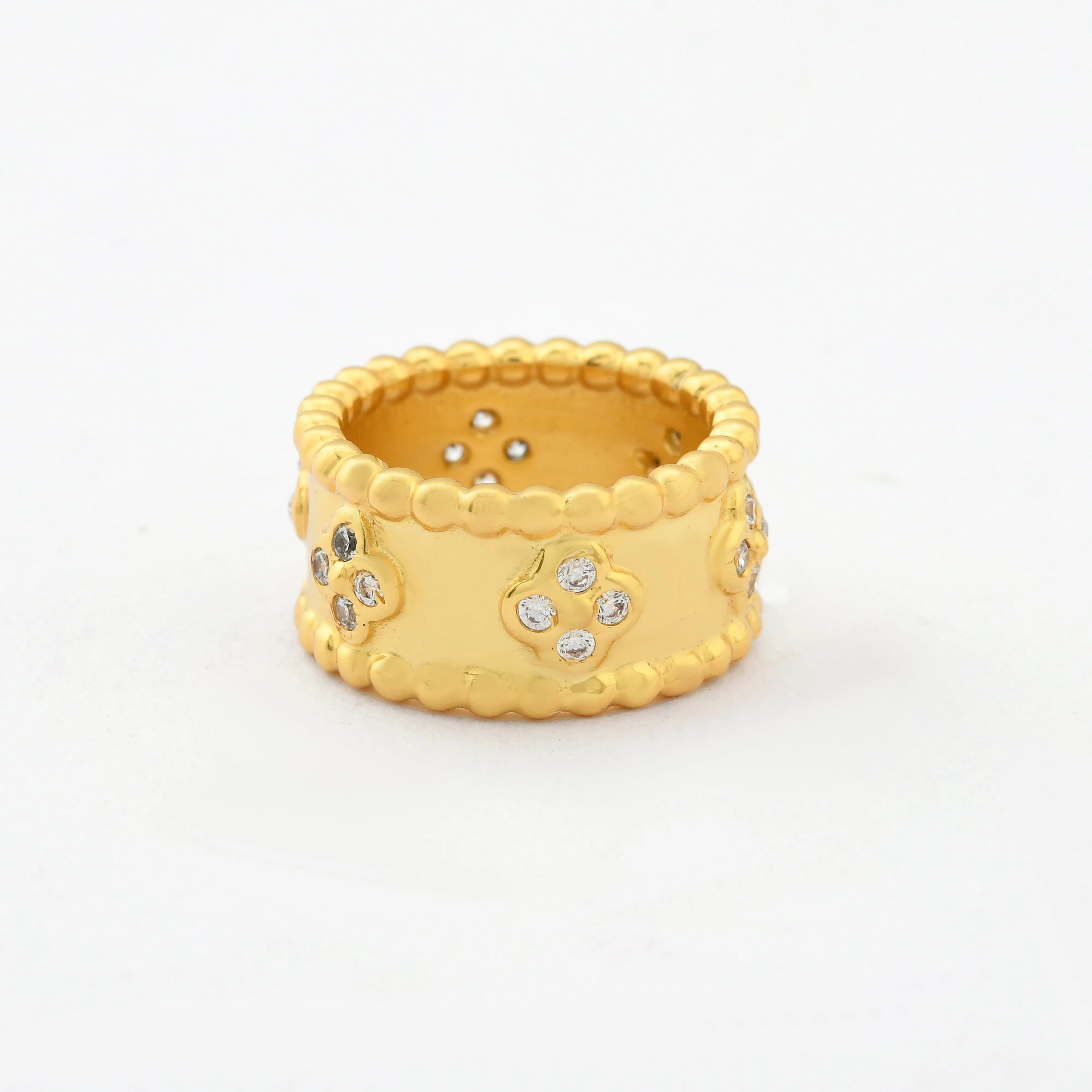 Bold Beaded Ring
