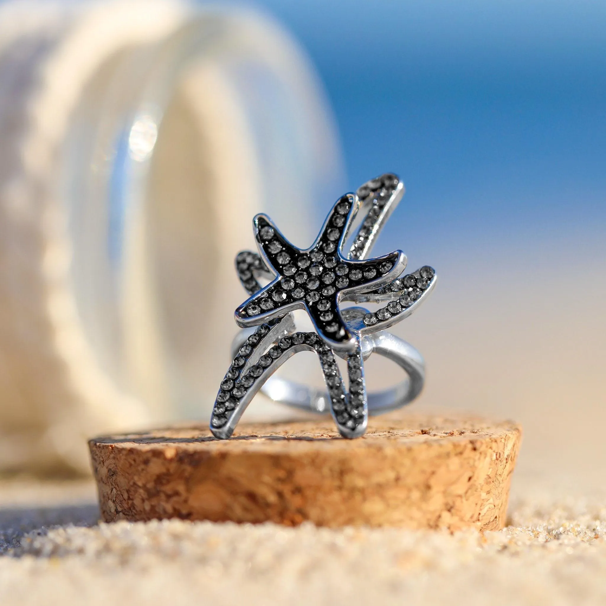 Bold Starfish Ring