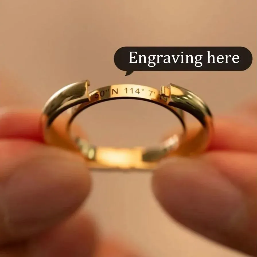 Bold Twist Engraved Ring – Sairahaz Jewelers
