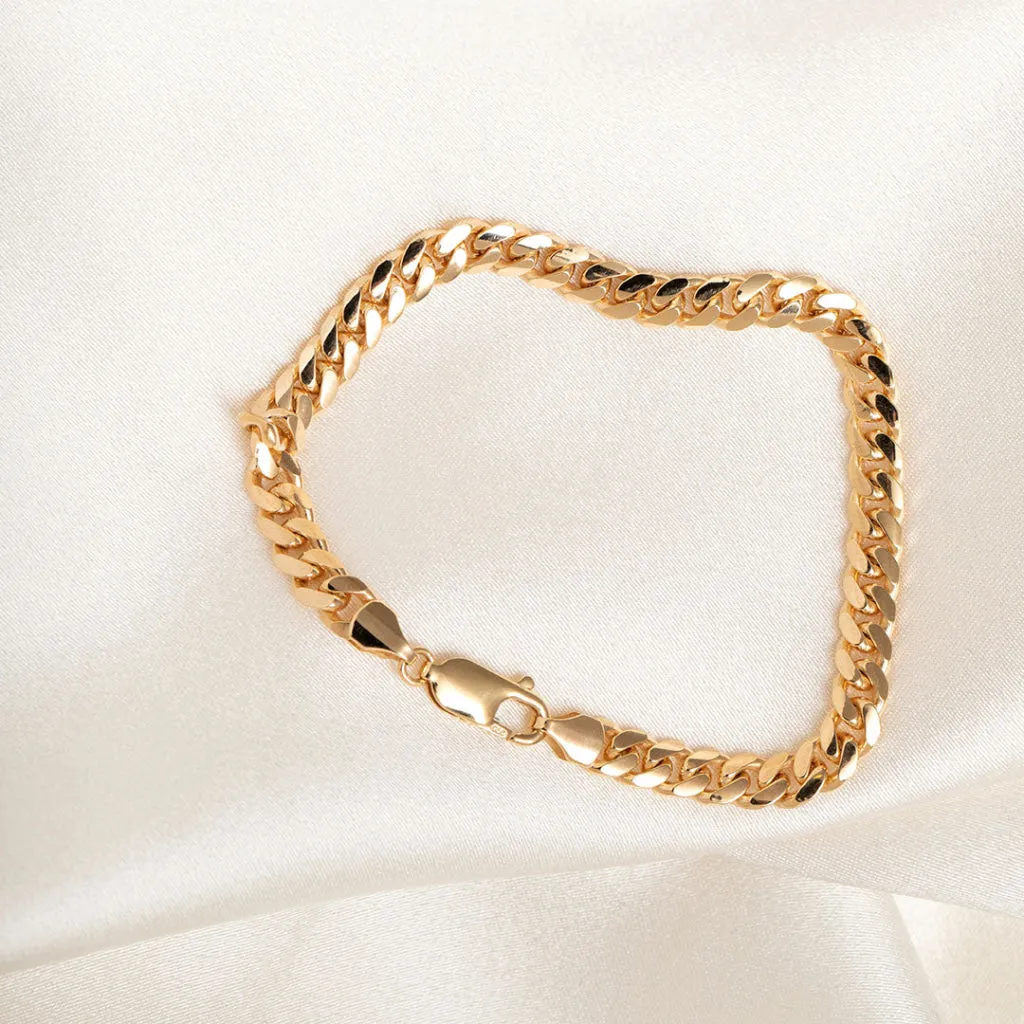 Bombe | 9ct Gold Curb Bracelet