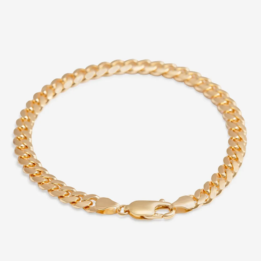 Bombe | 9ct Gold Curb Bracelet