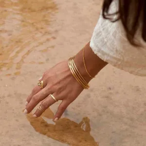 Brass Bangle Set