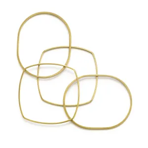 Brass Bangle Set