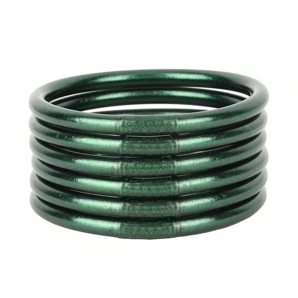 BuDhaGirl Frond all Weather Bangles® (AWB®) - Serenity Prayer