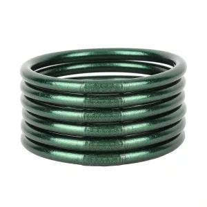 BuDhaGirl Frond all Weather Bangles® (AWB®) - Serenity Prayer