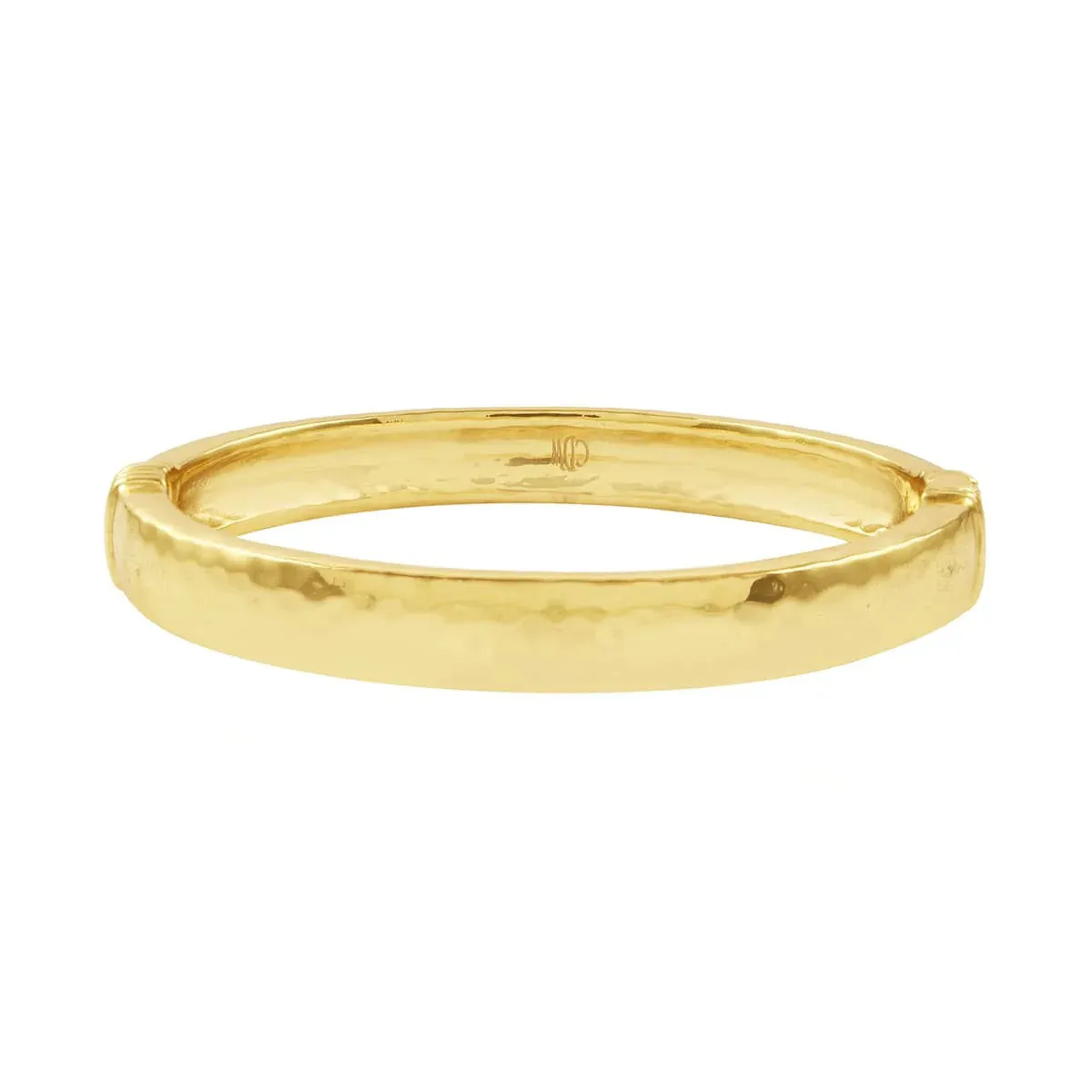 CAPUCINE DE WULF - CLEOPATRA OVAL HINGED BANGLE SMALL/MEDIUM