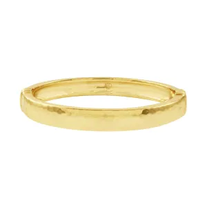 CAPUCINE DE WULF - CLEOPATRA OVAL HINGED BANGLE SMALL/MEDIUM