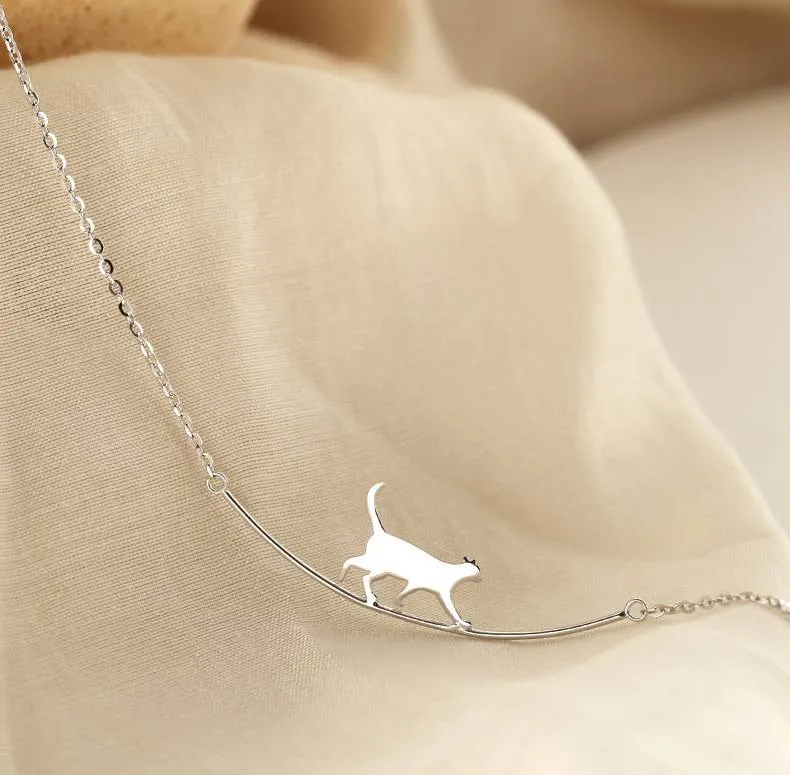 Cat Walk Minimalist Necklace