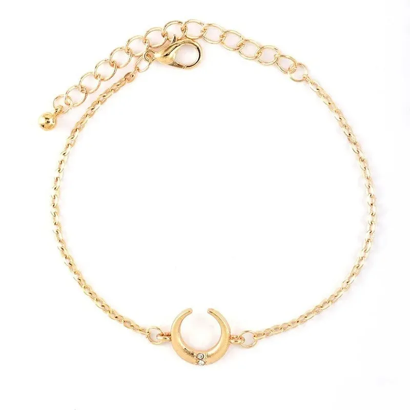 Celestial Harmony Crystal Bracelet Set (5pcs)