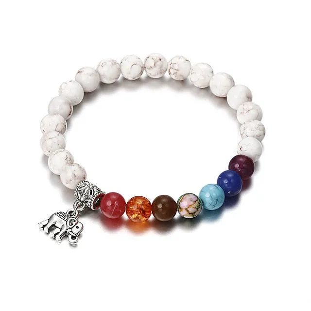 Classic Acrylic Blue Beaded Bracelets