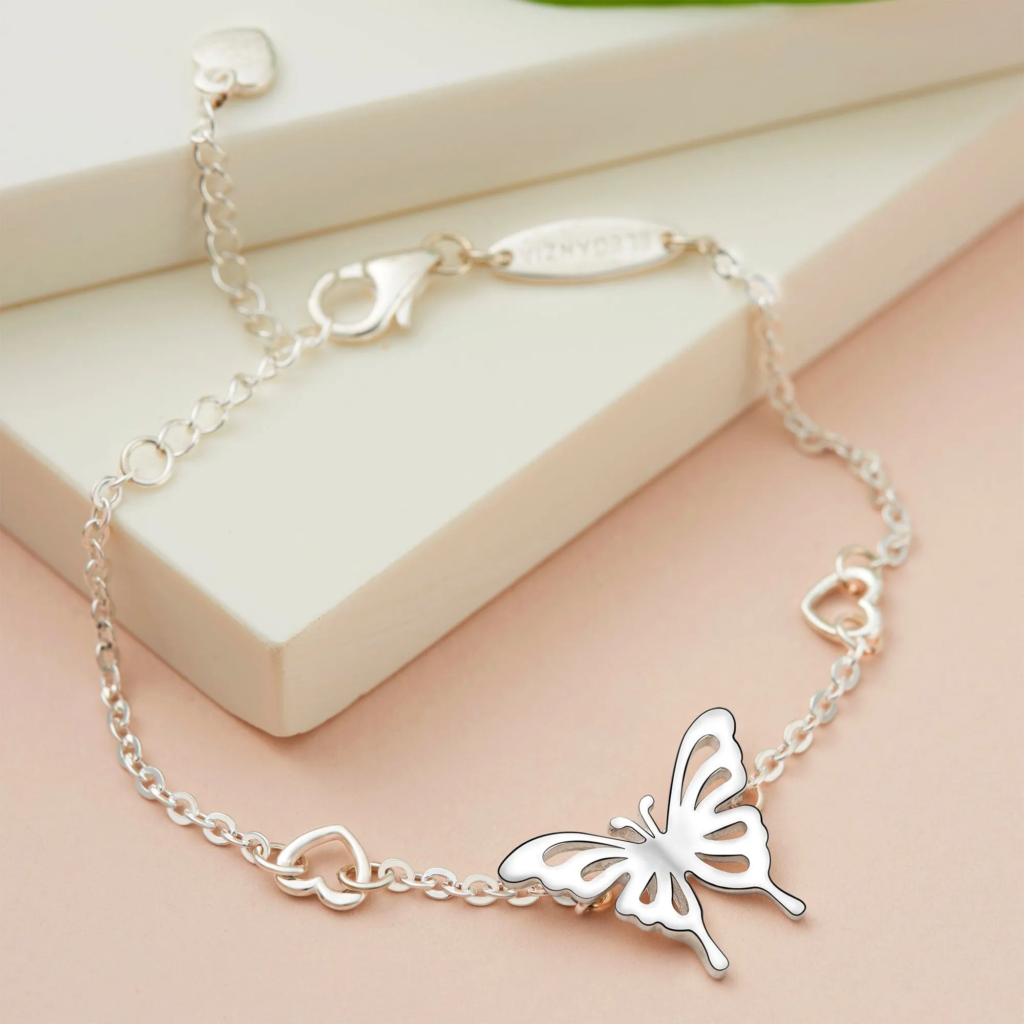 Classic Butterfly Bracelet Sterling Silver