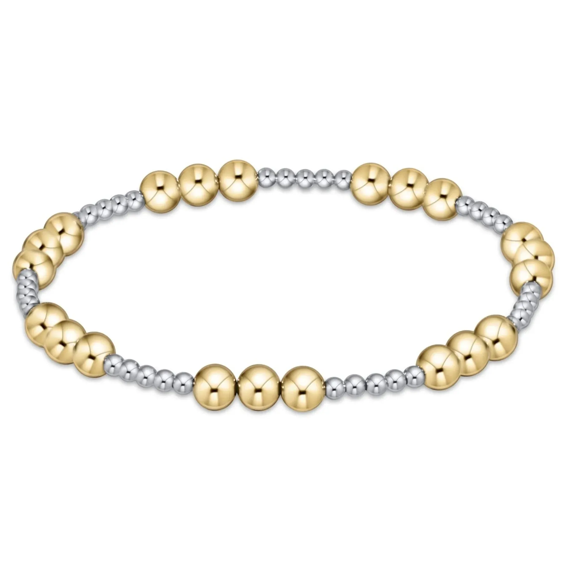 Classic Joy 4mm Bracelet - Mixed Metal