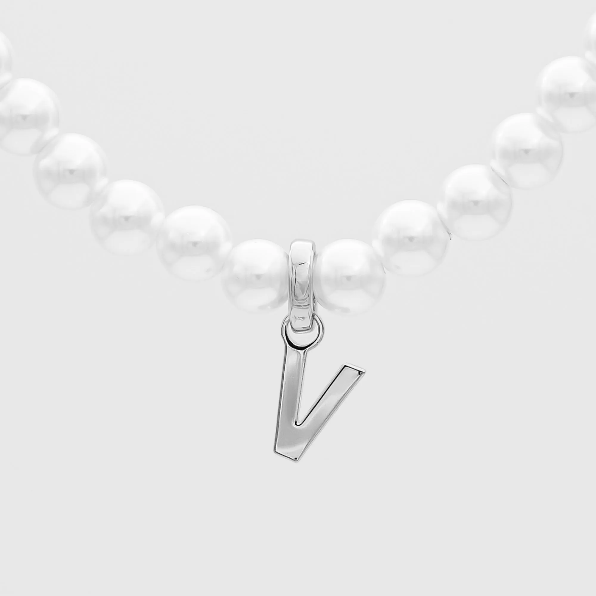 Classic Pearl Initial Bracelet