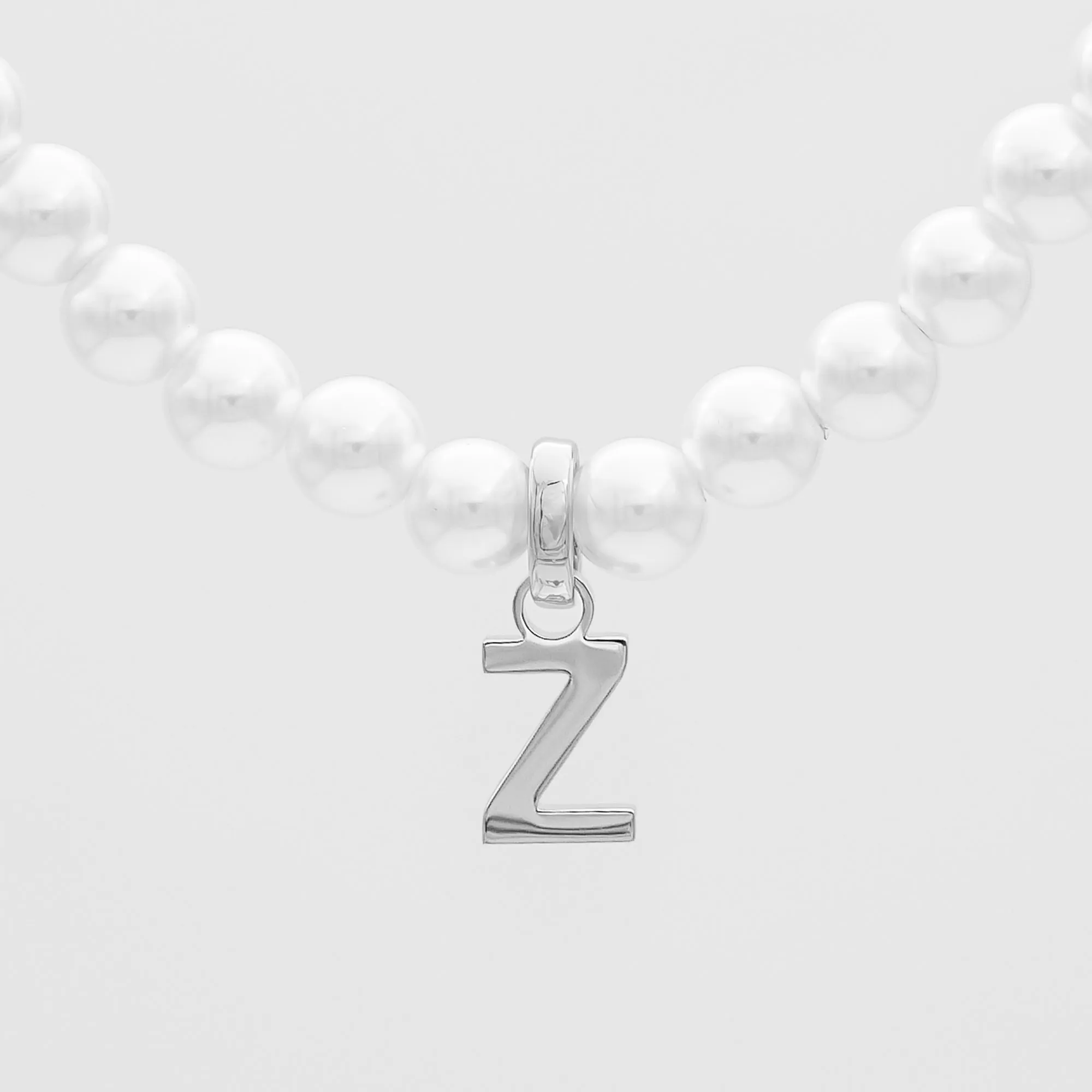 Classic Pearl Initial Bracelet