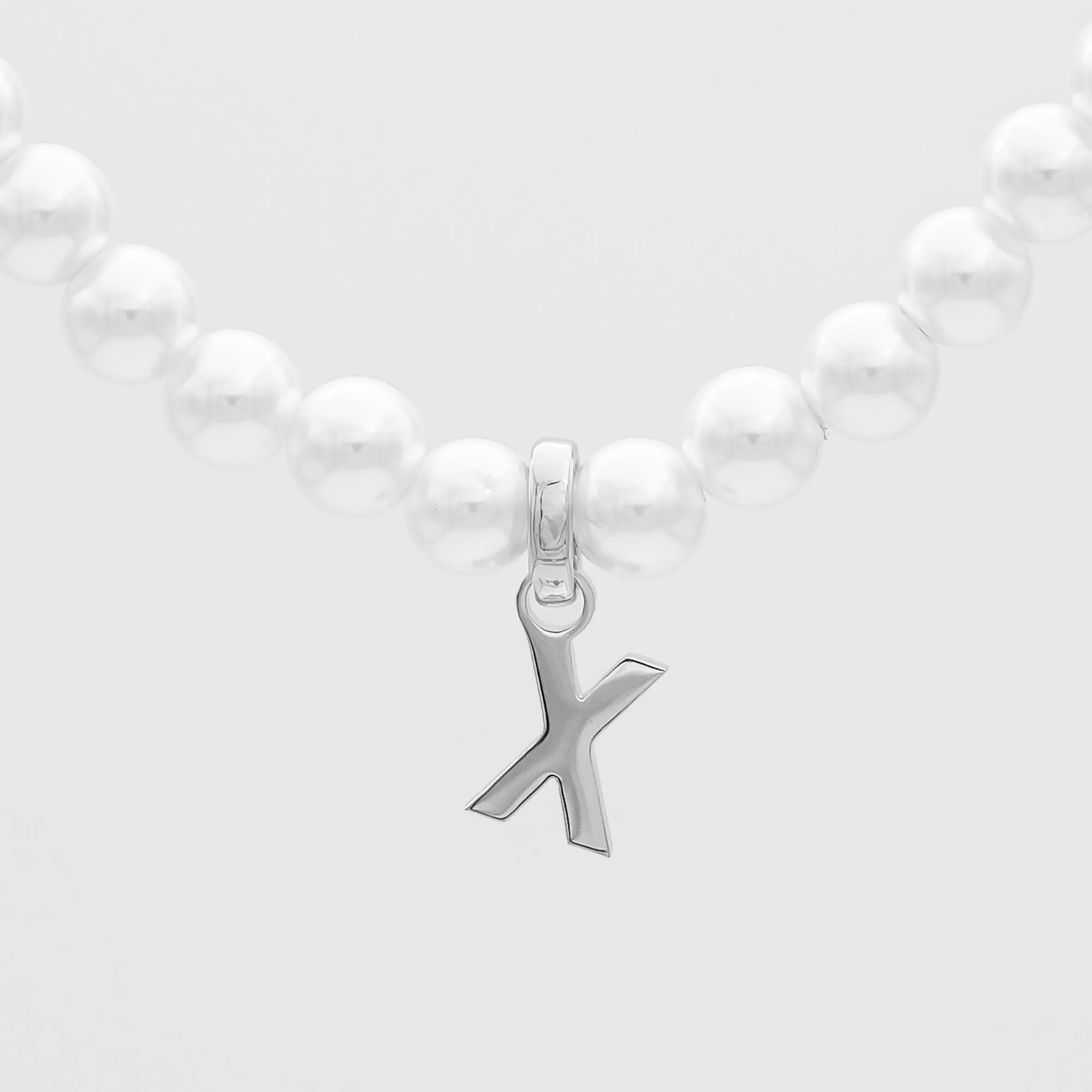 Classic Pearl Initial Bracelet