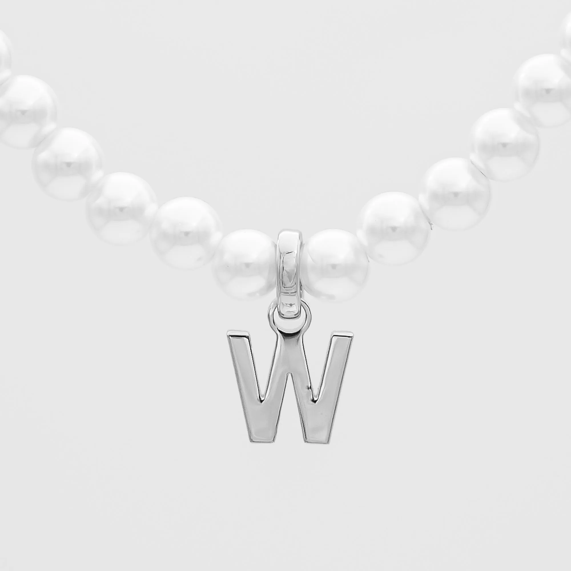 Classic Pearl Initial Bracelet