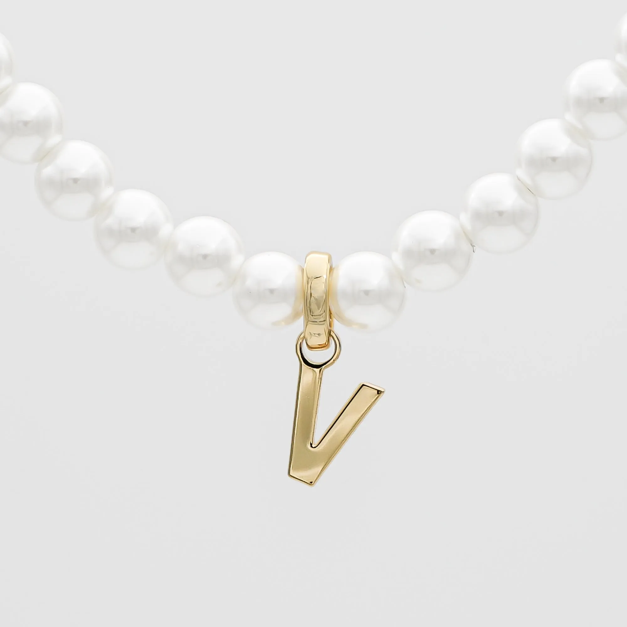 Classic Pearl Initial Bracelet