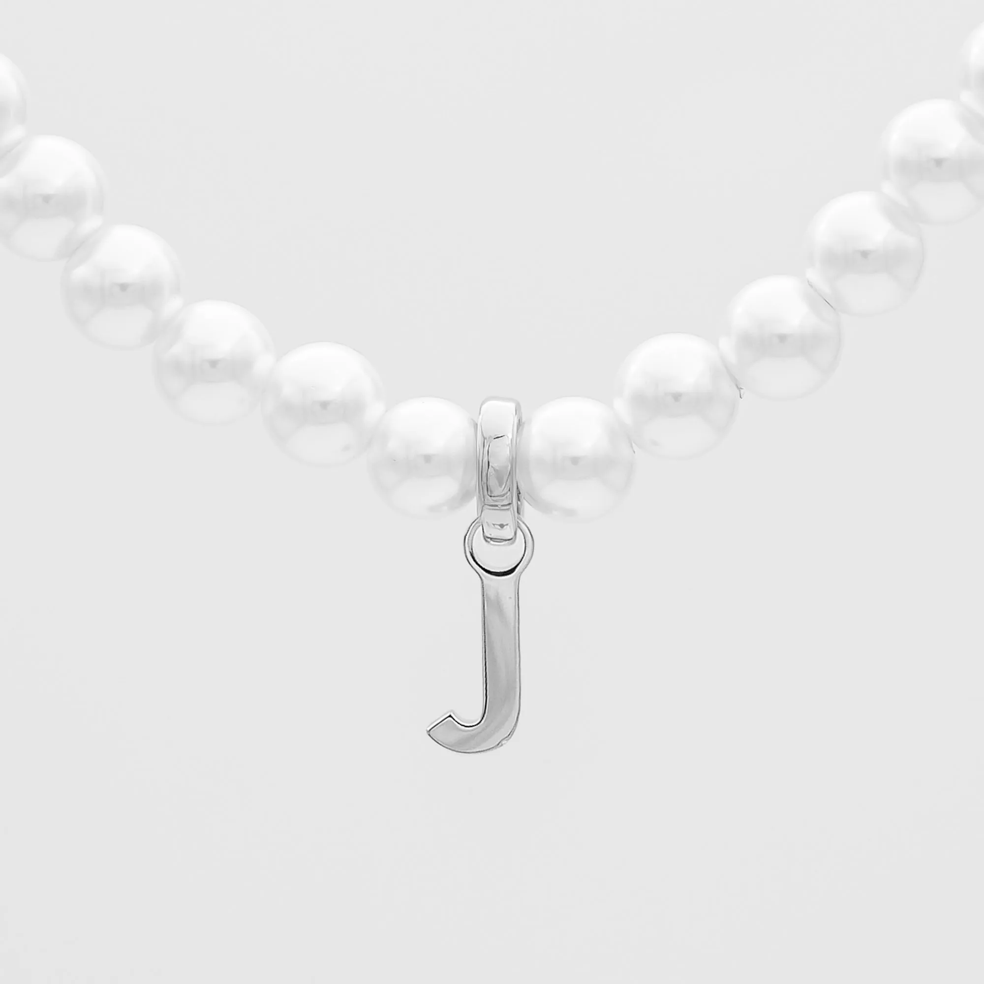 Classic Pearl Initial Bracelet
