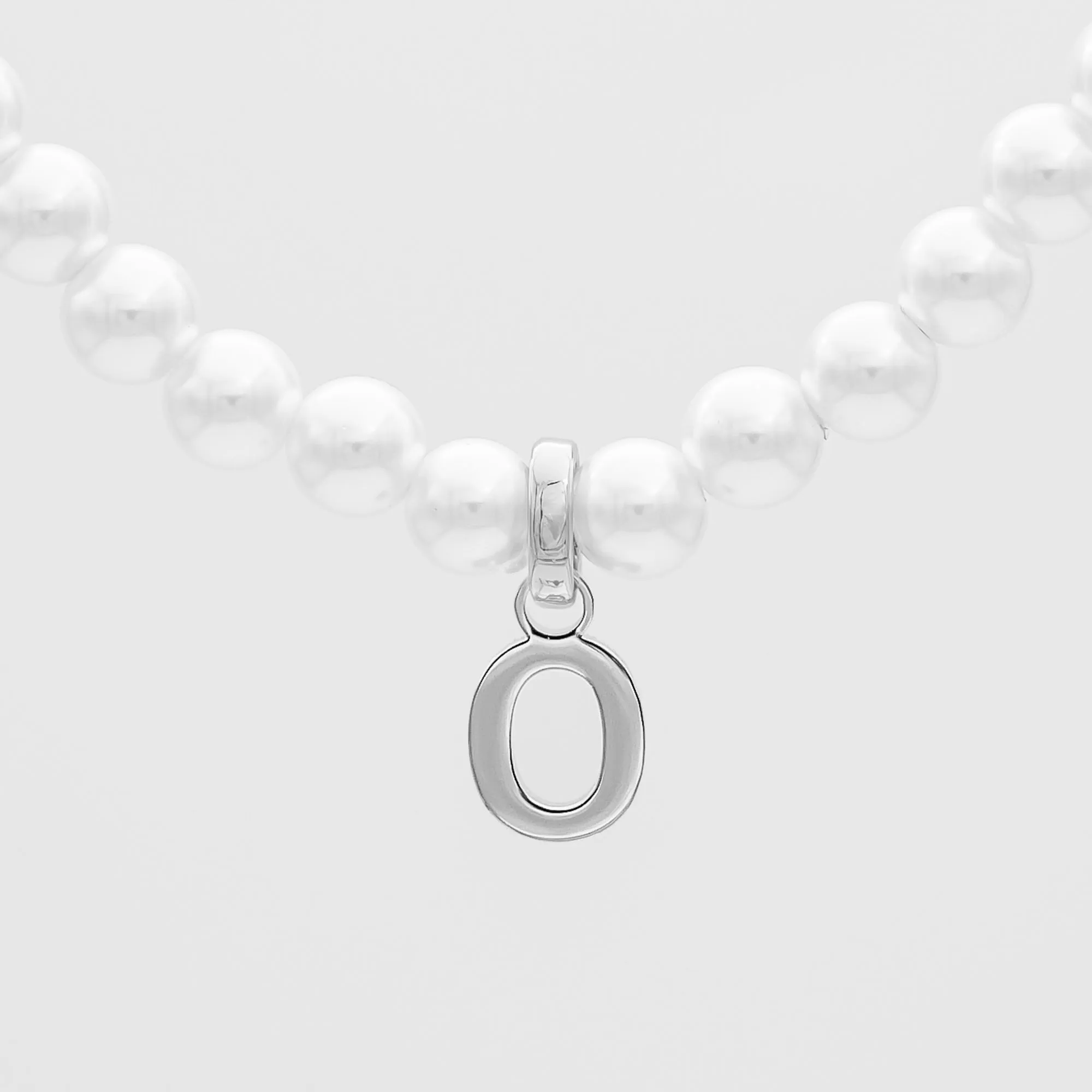 Classic Pearl Initial Bracelet