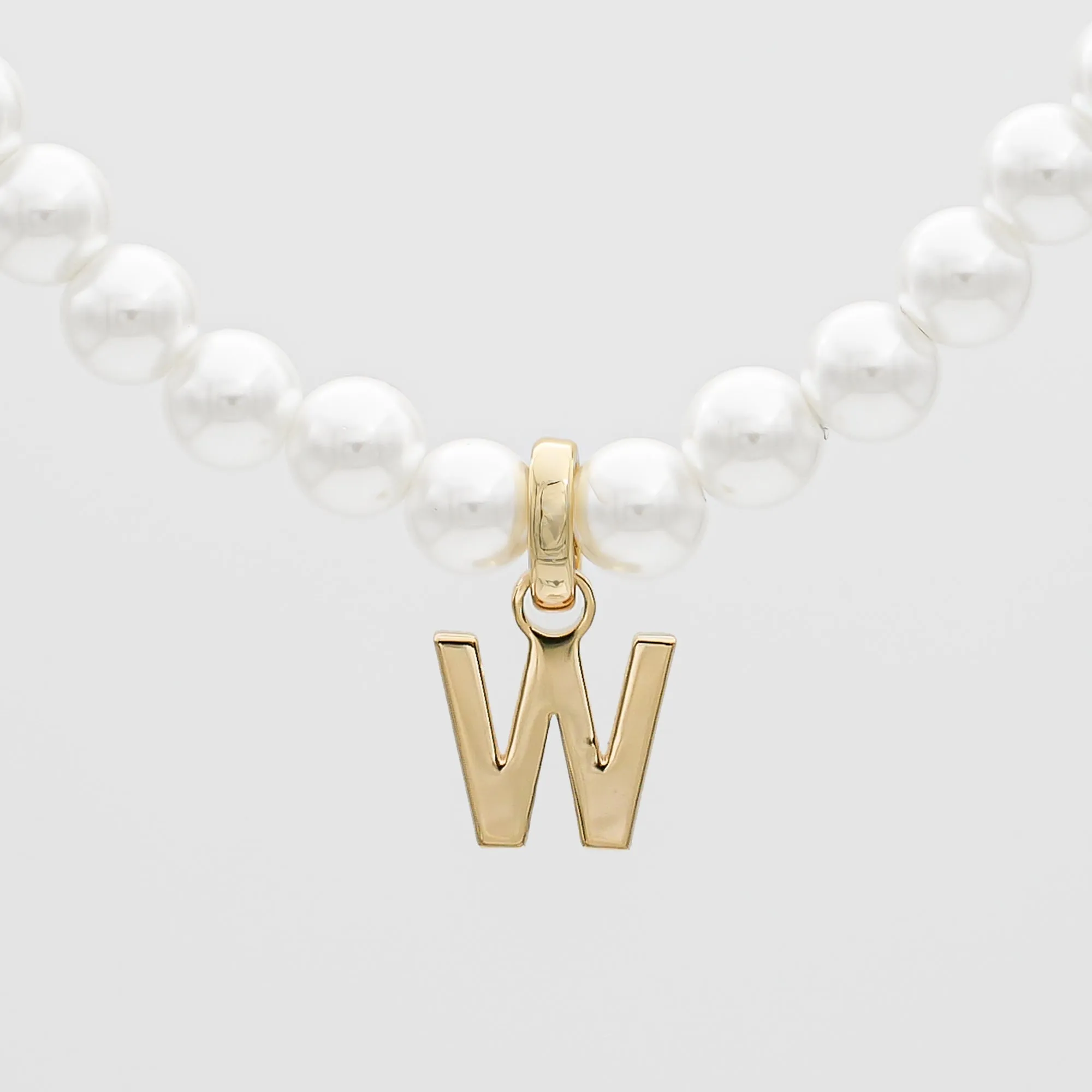 Classic Pearl Initial Bracelet