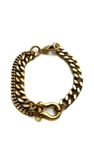 Classic Shackle Duo Bracelet