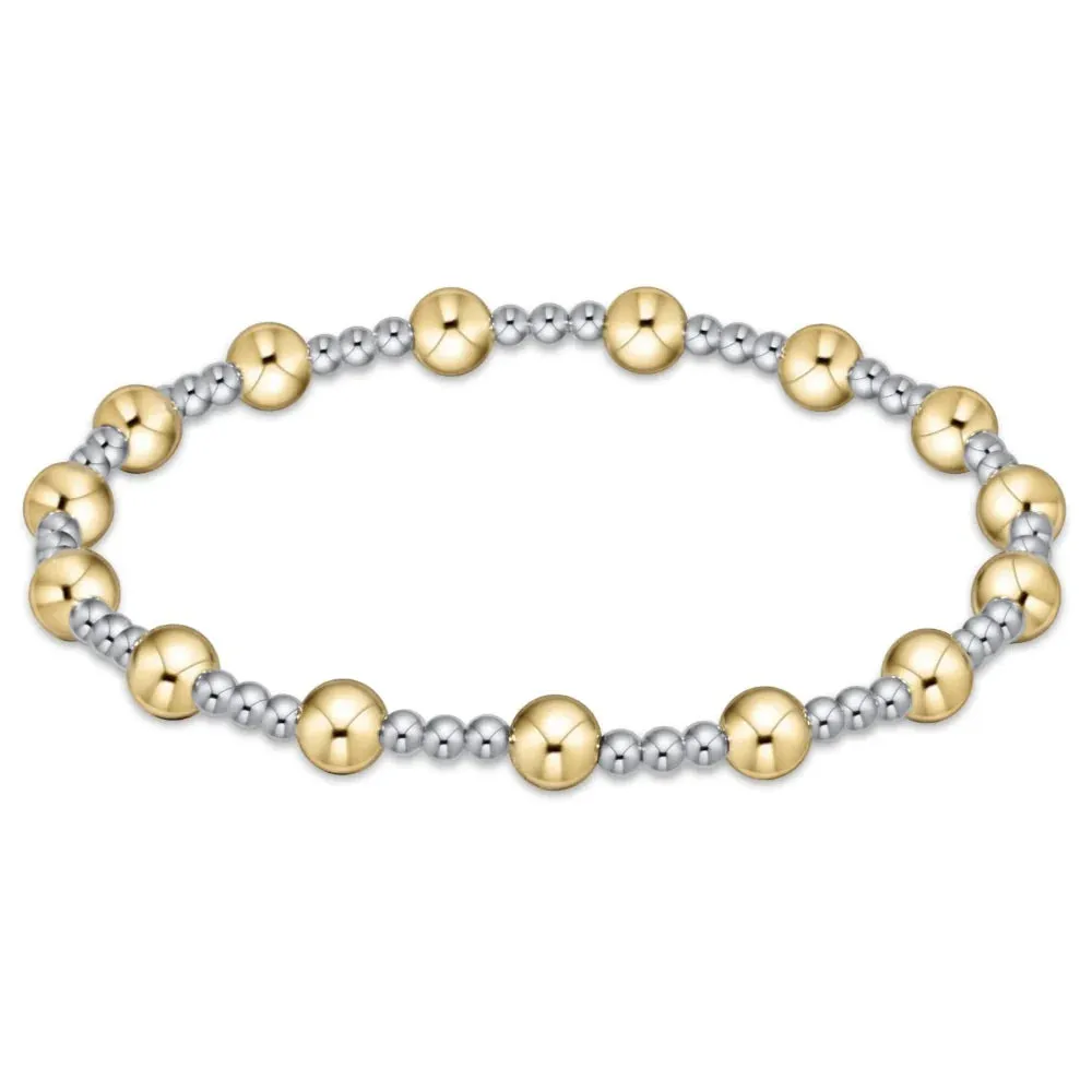 Classic Sincerity 4mm Bracelet - Mixed Metal