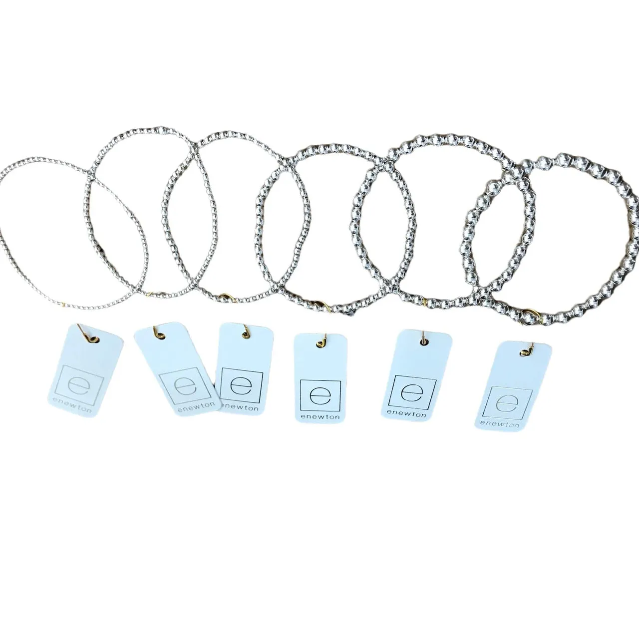 Classic Sterling 2mm Bead Bracelet