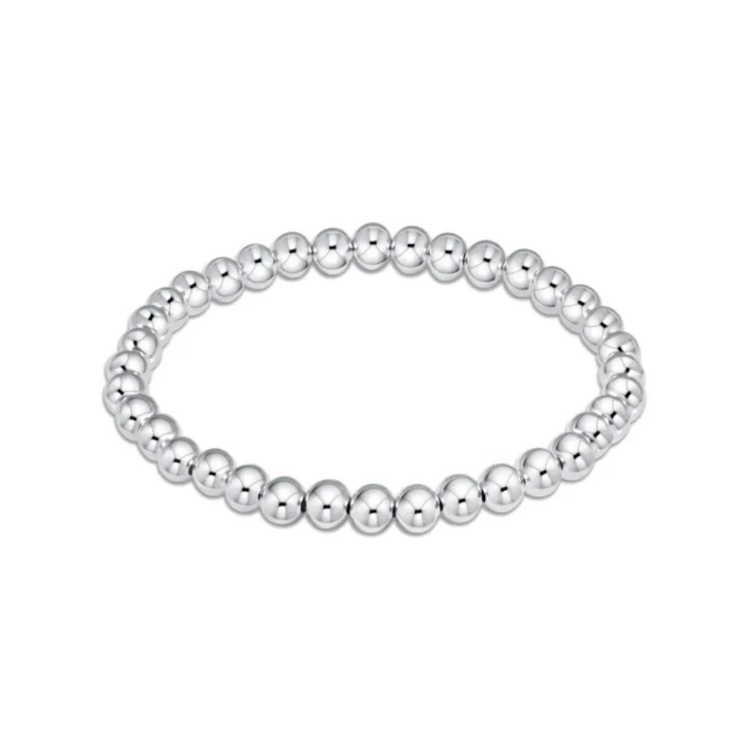 Classic Sterling 5mm Bead Bracelet