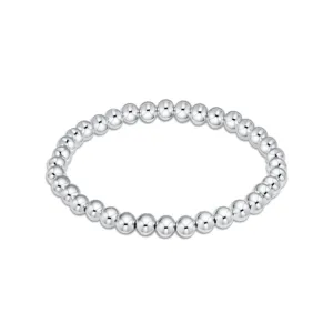 Classic Sterling 5mm Bead Bracelet