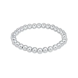 Classic Sterling 6mm Bead Bracelet