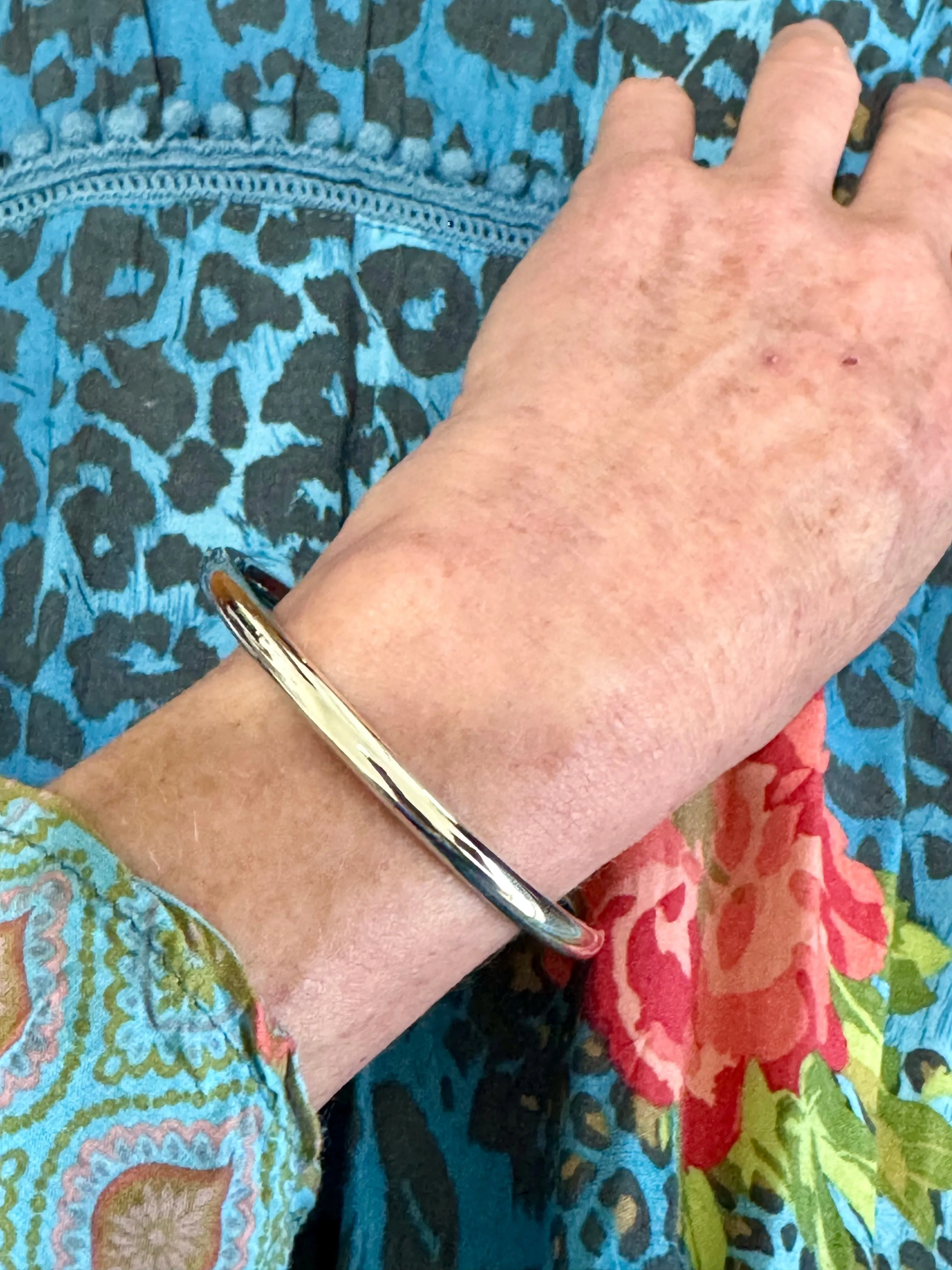 Contempo Sterling Silver Bangle 6MM