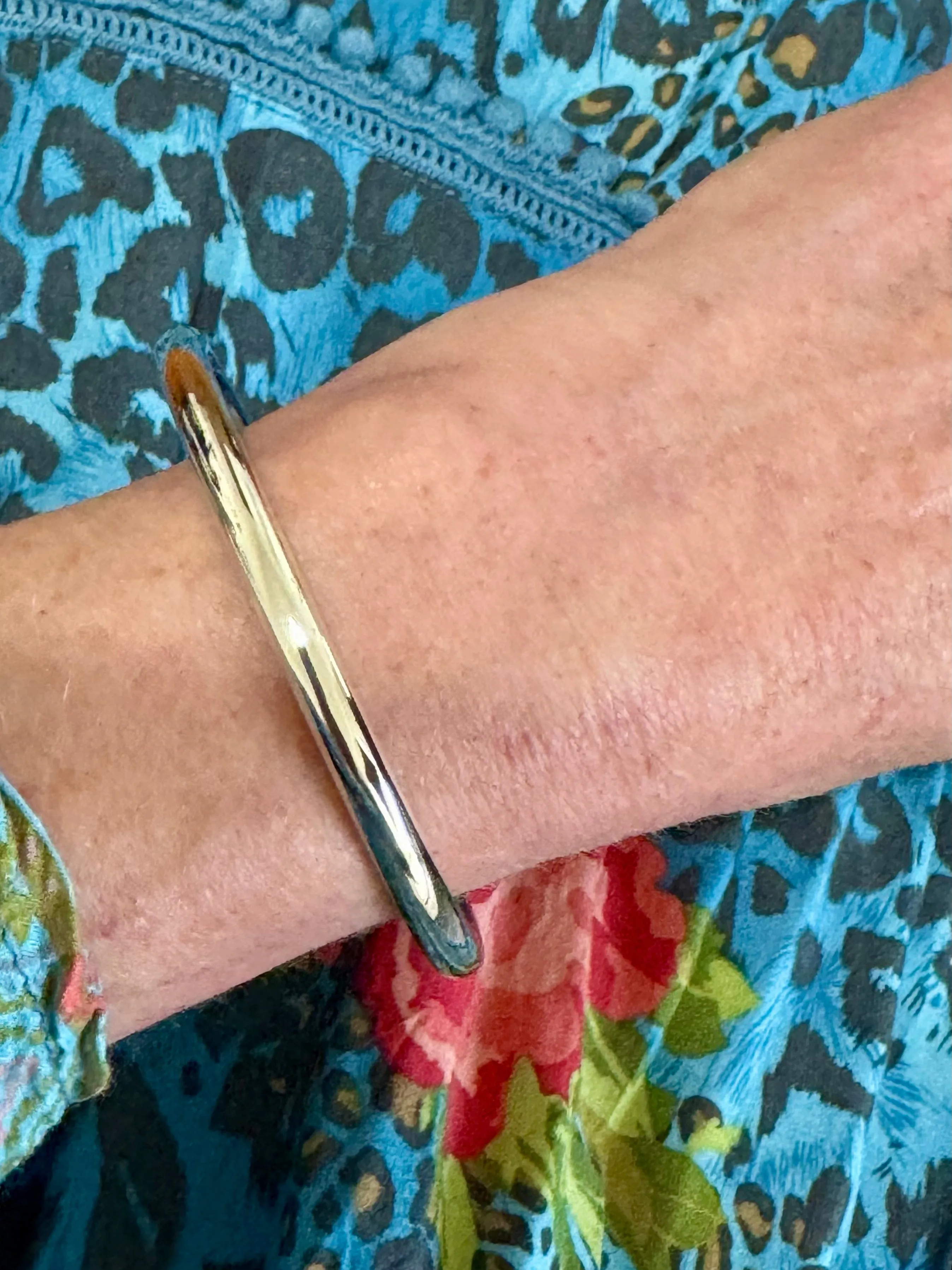 Contempo Sterling Silver Bangle 6MM