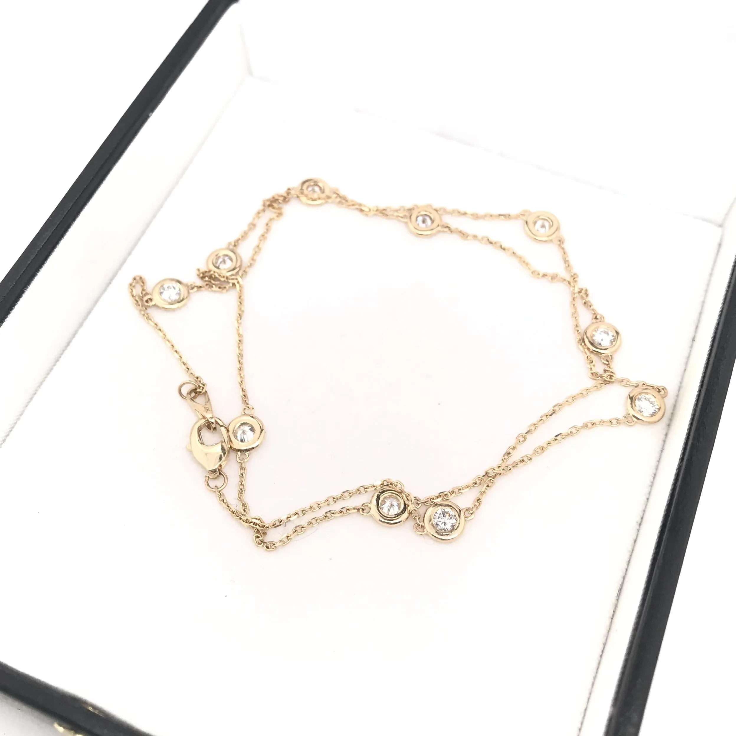 CONTEMPORARY 1 CARAT DTW DIAMOND NECKLACE