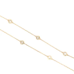 CONTEMPORARY 1 CARAT DTW DIAMOND NECKLACE