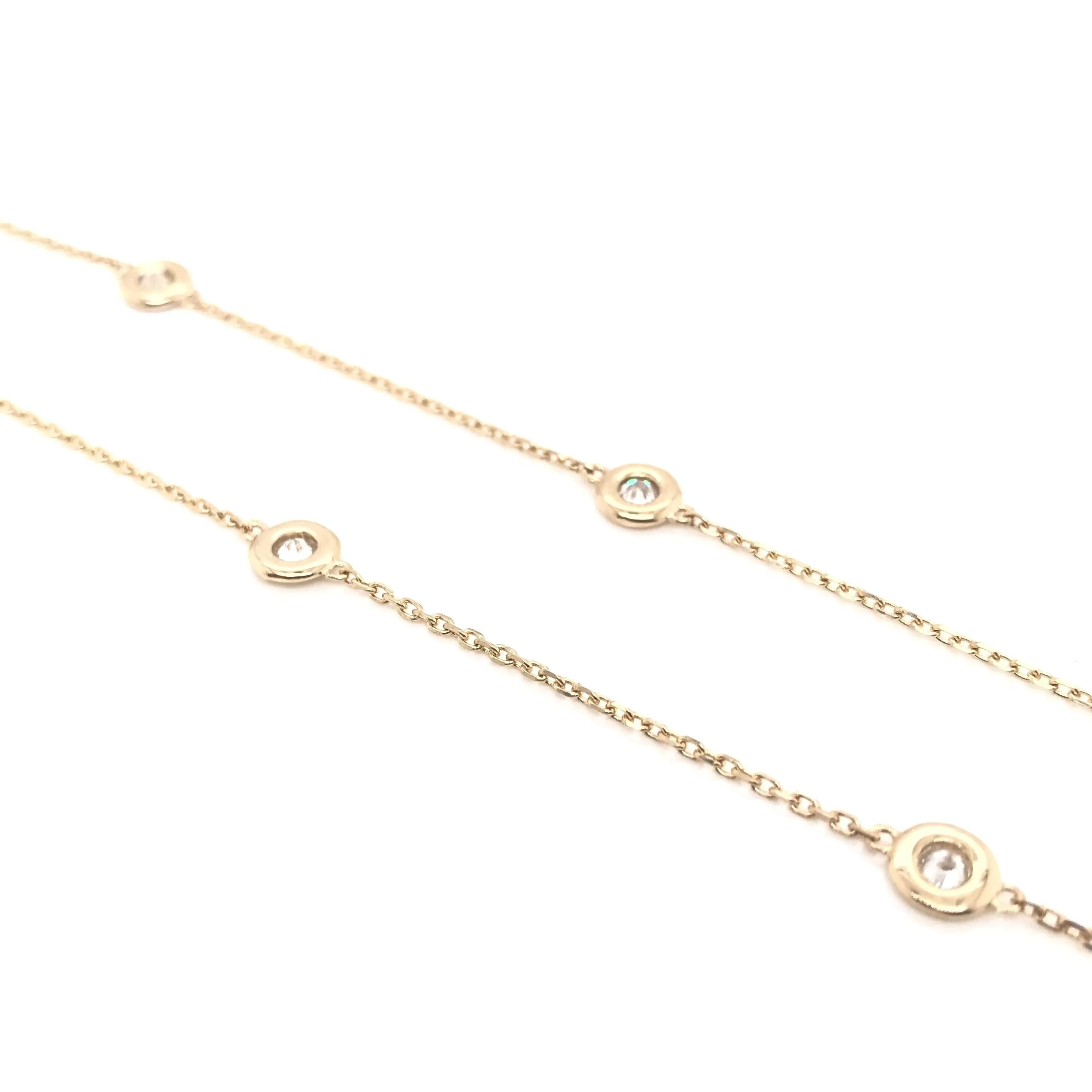 CONTEMPORARY 1 CARAT DTW DIAMOND NECKLACE