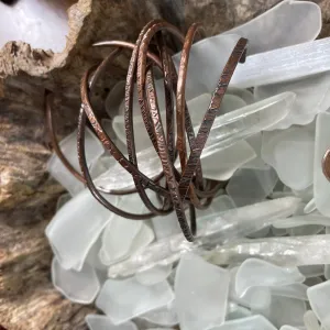 Copper Stackers Open Bangles