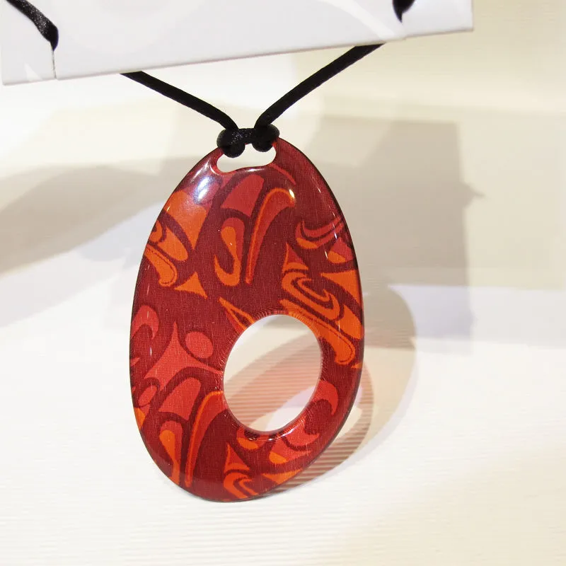 Corrine Hunt Silk free style Pendant