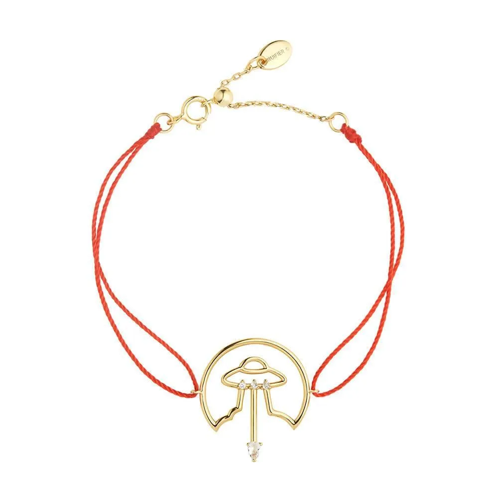 Cosmo Spaceship Cord Bracelet