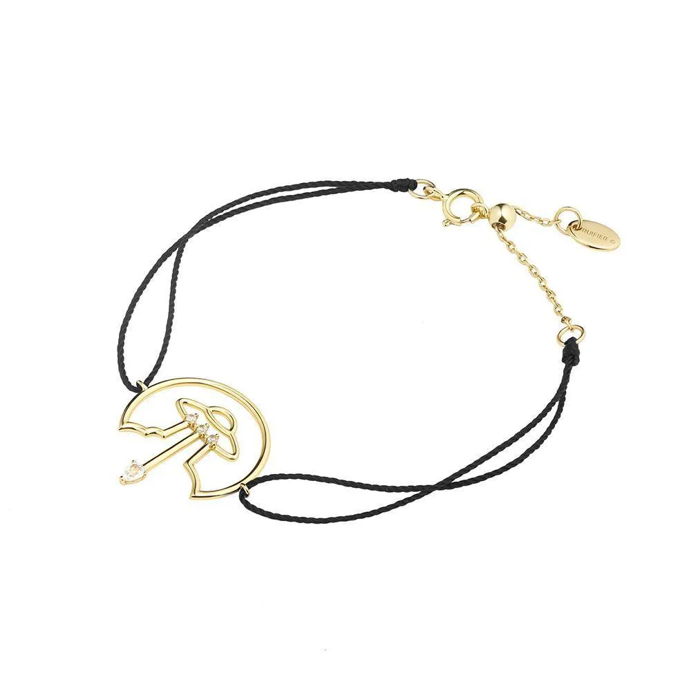 Cosmo Spaceship Cord Bracelet